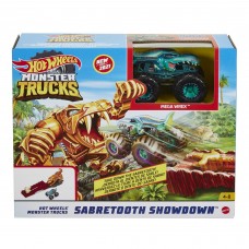 Hot Wheels Monster Trucks Sabretooth Showdown